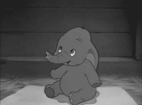 Orejon Dumbo GIF - Dumbo Elephant Sneezing GIFs