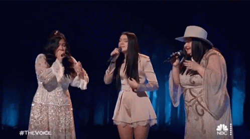 Singing The Voice GIF - Singing The Voice Trio GIFs