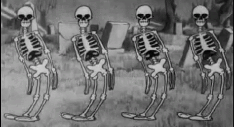 Skeleton Cartoon GIF - Skeleton Cartoon Sway GIFs