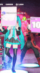 a screenshot of a video game shows a girl holding a sign with the number 10 on it