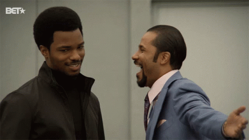 Laughing Christopher Jefferson GIF - Laughing Christopher Jefferson Julius Tucker GIFs