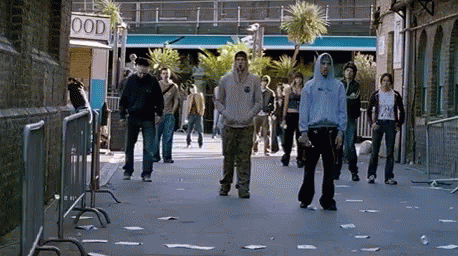 Grooving To The Music GIF - Shaun Of The Dead Shaun Of The Dead Gifs Zombies GIFs
