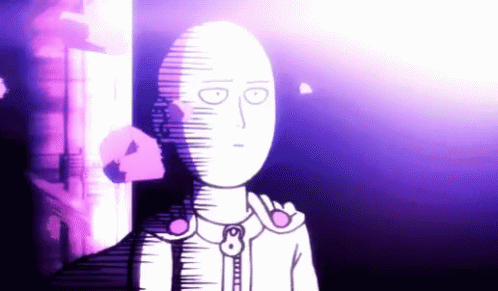 One Punch Man Explosion GIF - One Punch Man Explosion Straight Face GIFs