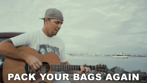 Pack Your Bags Again Miles Doughty GIF - Pack Your Bags Again Miles Doughty Slightly Stoopid GIFs