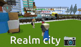 a screenshot of realm city with a camera