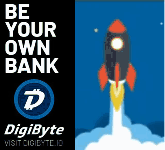 Be Your Own Bank Digibyte GIF - Be Your Own Bank Digibyte Digi Byte Shuttle GIFs