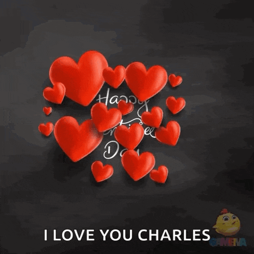 a valentine 's day card with red hearts and the words happy valentine 's day