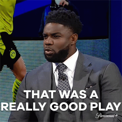 That Was A Really Good Play Micah Richards GIF - That Was A Really Good Play Micah Richards Champions League GIFs