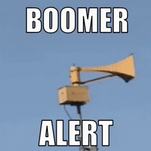 Boomer Alert GIF - Boomer Alert Siren GIFs