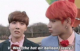Bangtan Hot Air Balloon GIF - Bangtan Hot Air Balloon Scary GIFs