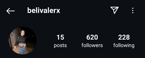a screenshot of belivalerx 's instagram account