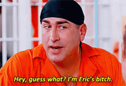Guess What Eric GIF - Guess What Eric Orange GIFs