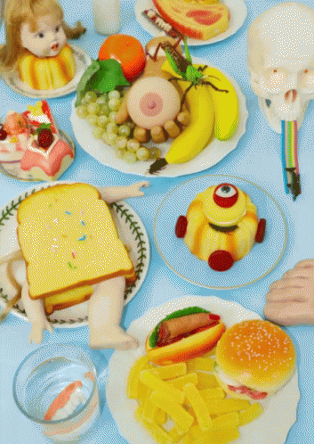 Food Surrealism GIF - Food Surrealism Creepy GIFs