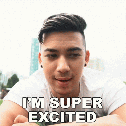 Im Super Excited Jamie Zhu GIF - Im Super Excited Jamie Zhu Im Eager GIFs
