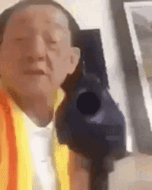 China Angry Man GIF - China Angry Man Gun GIFs