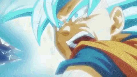 Dragon Ball Super Saiyan Blue GIF - Dragon Ball Super Saiyan Blue Goku GIFs