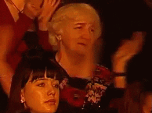Grandma Happy Grandma GIF - Grandma Happy Grandma Applause GIFs