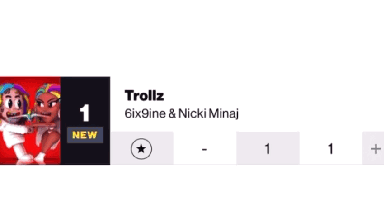 Trollz Chart Nicki Tanked GIF - Trollz Chart Nicki Tanked Trollz Tanked GIFs