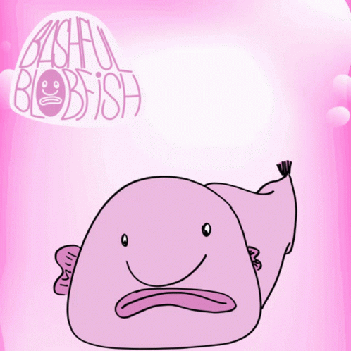 Bashful Blobfish Veefriends GIF - Bashful Blobfish Veefriends Shy GIFs