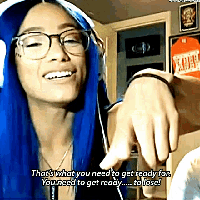 Sasha Banks Thats What You Need To Get Ready For GIF - Sasha Banks Thats What You Need To Get Ready For You Need GIFs