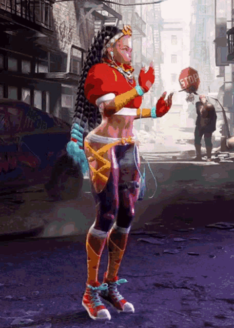 Street Fighter Kimberly GIF - Street Fighter Kimberly Sf6 GIFs