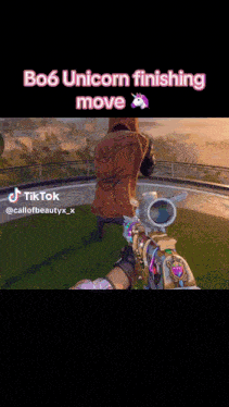 a video of a unicorn finishing a move in a game
