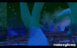 a sonic the hedgehog video game scene with the website makeagif.com