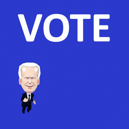 Vote Blue Vote Biden GIF