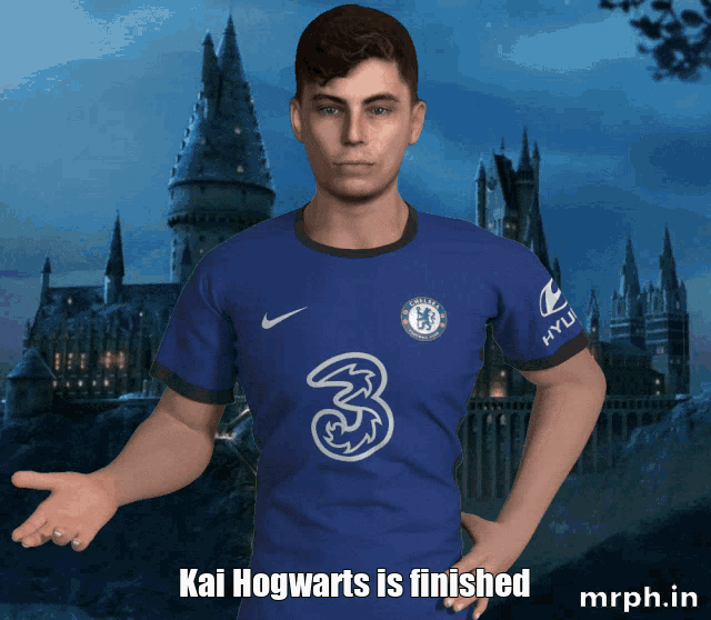 Havertz Kai Havertz GIF - Havertz Kai Havertz Hogwarts GIFs