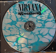 a cd of nirvana nevermind is in a case
