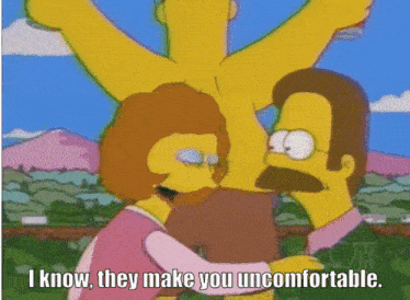 The Simpsons Ned Flanders GIF - The Simpsons Ned Flanders Maude Simpsons GIFs