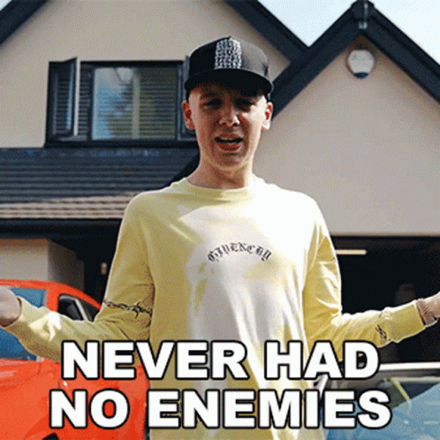 Never Had No Enemies Aitch GIF - Never Had No Enemies Aitch Gsd Song GIFs