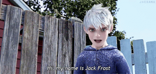 Jack Frost Hi My Name Is Jack Frost GIF - Jack Frost Hi My Name Is Jack Frost Snowball GIFs