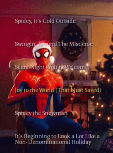 Spider Man GIF - Spider Man Christmas GIFs