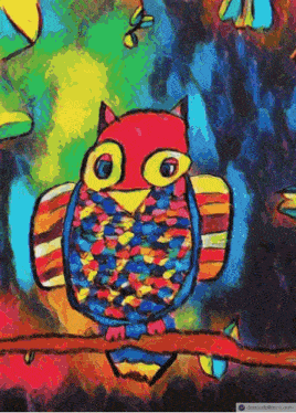 Cute Owl GIF - Cute Owl Art GIFs