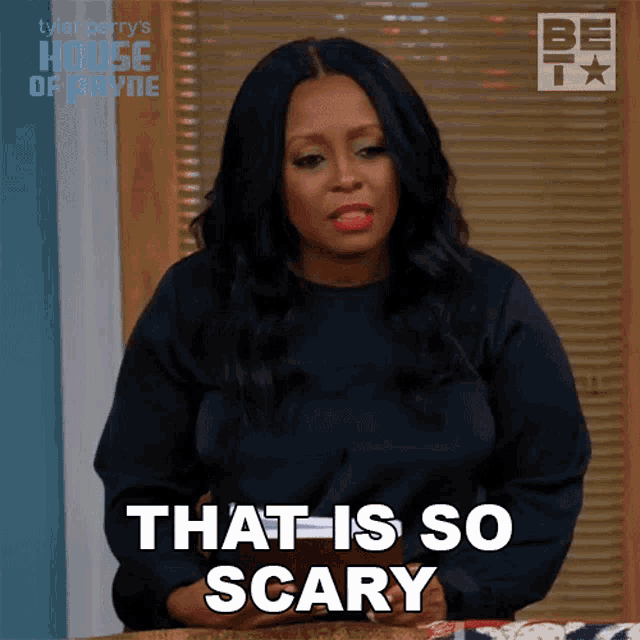 That Is So Scary Miranda Payne GIF - That Is So Scary Miranda Payne House Of Payne GIFs