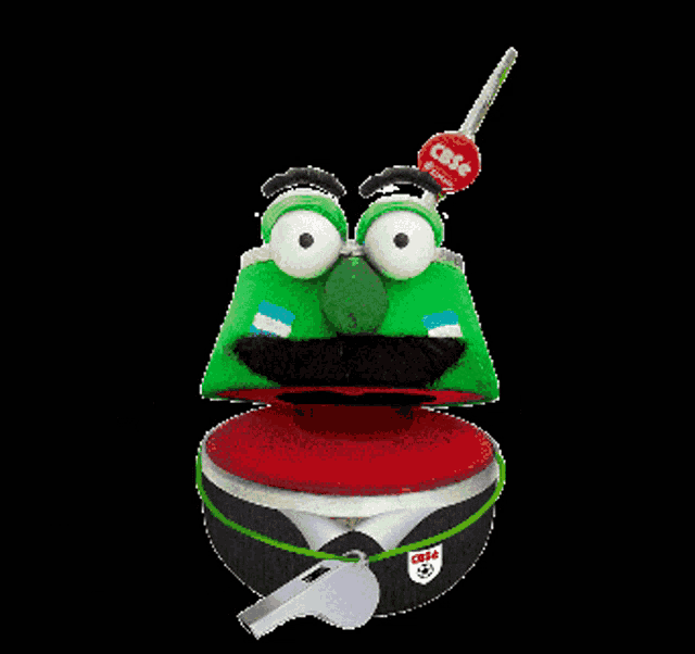 a cartoon character with a spoon in his mouth and the words g00000 00000 oool