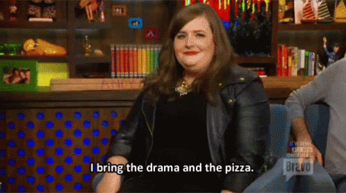 How To Get Invited Over To My House GIF - Drama Pizza I Bring It GIFs