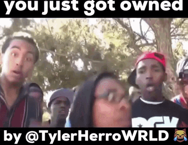 Tylerherrowrld Wosh GIF - Tylerherrowrld Wosh Owned GIFs