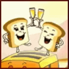 Lets Party GIF - Lets Party Toast GIFs