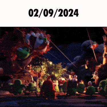 a picture of a cartoon scene with the date 02/09/2024