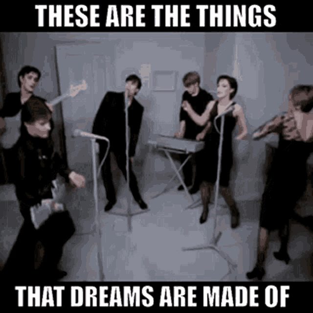 Human League The Things That Dreams Are Made Of GIF - Human League The Things That Dreams Are Made Of New Wave GIFs