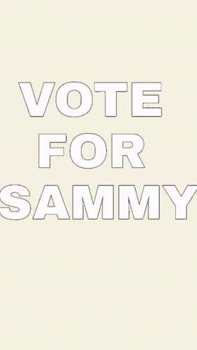 Vote For Sammy Katze GIF - Vote For Sammy Katze Abstimmung GIFs