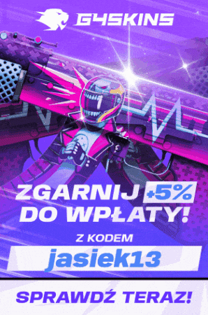 an advertisement for g4skins in a foreign language with a purple background