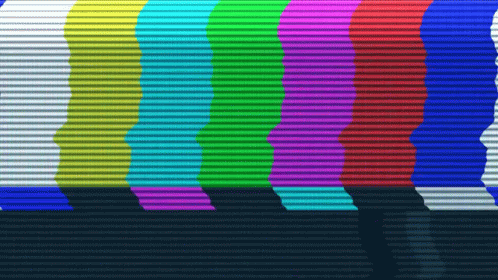 Tv Static GIF - Tv Static Rainbow Screen GIFs