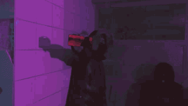 a person is taking a picture of themselves with their phone
