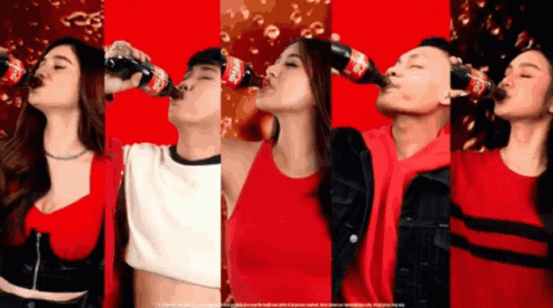 Francine Diaz Coke GIF - Francine Diaz Coke Coca Cola GIFs