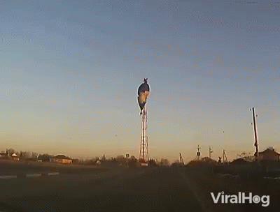 Hot Air Balloon Parachute GIF - Hot Air Balloon Parachute Falling GIFs