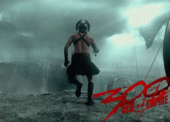 Themistocles Jump GIF - Themistocles Jump Fight GIFs