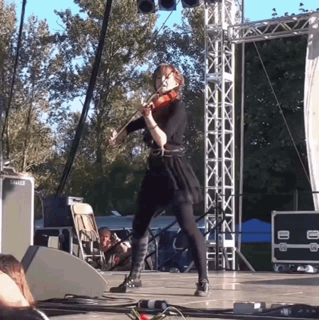 Lindsey Stirling Electric Daisy Violin GIF